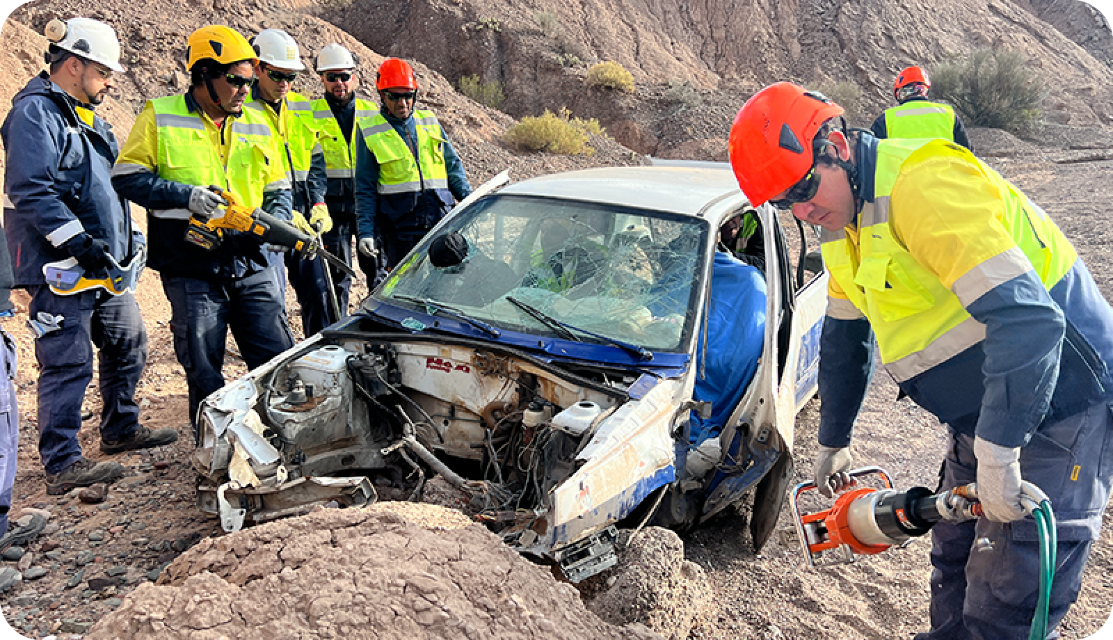 Capacitación y formación profesional en emergencias
